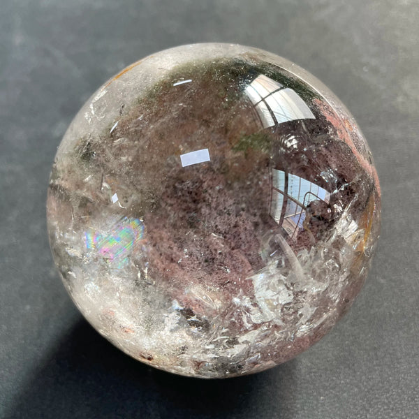 Green Phantom Quartz Ball-ToShay.org