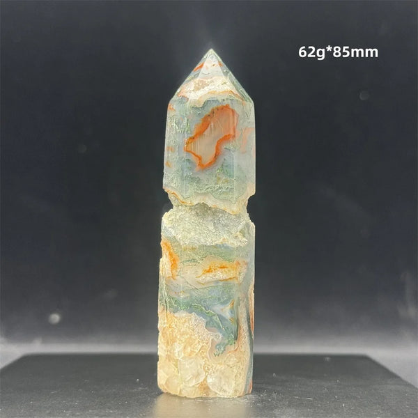 Red Moss Agate Point-ToShay.org