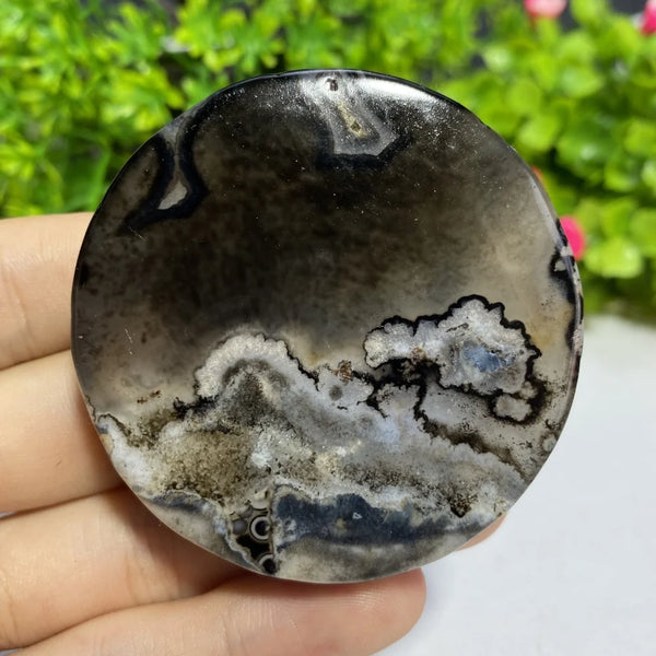 Black Agate Slice-ToShay.org