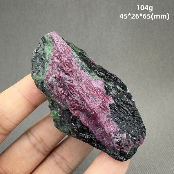 Red Green Ruby Epidote-ToShay.org