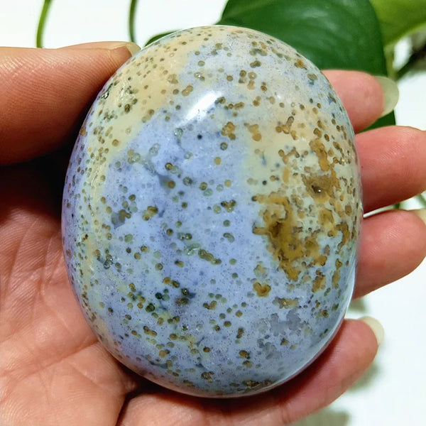 Ocean Jasper Palm Stone-ToShay.org