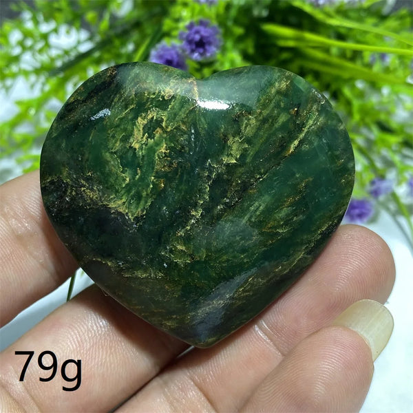Green Emerald Stone Heart-ToShay.org