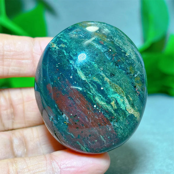 Ocean Jasper Palm Stone-ToShay.org