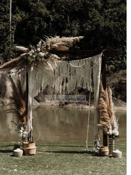 Macrame Curtain-ToShay.org