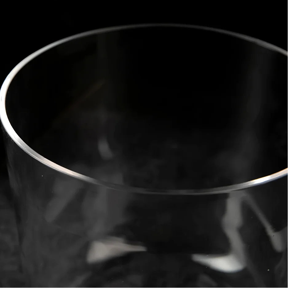 Clear Crystal Singing Bowl-ToShay.org