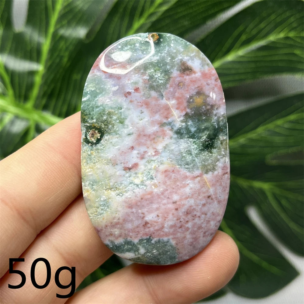 Sea Jasper Palm Stone-ToShay.org