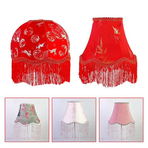 Tassel Fringe Lampshades-ToShay.org
