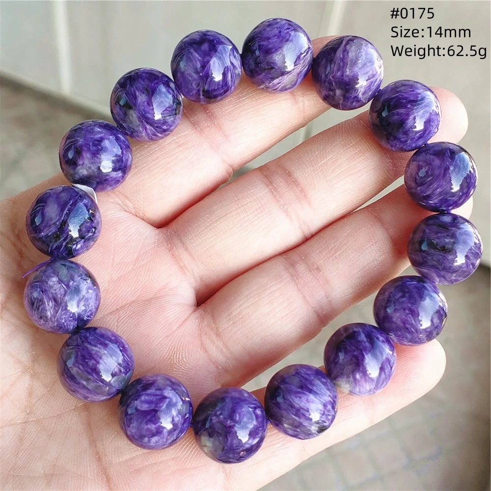 Purple Charoite Bracelet-ToShay.org