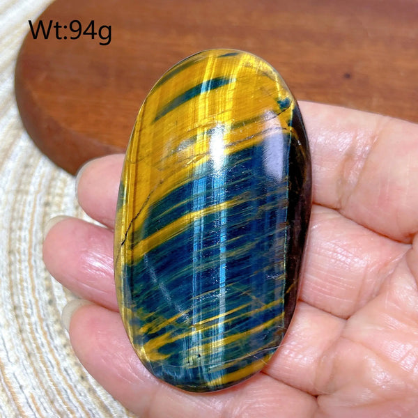 Blue Yellow Flash Tiger Eye-ToShay.org