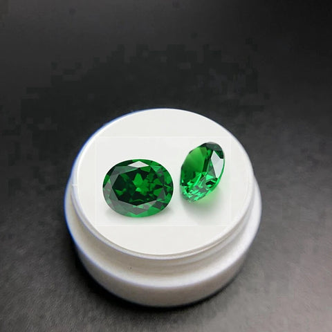 Green Crystal Cut Emerald-ToShay.org