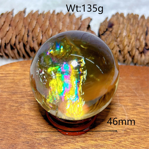 Yellow Citrine Ball-ToShay.org