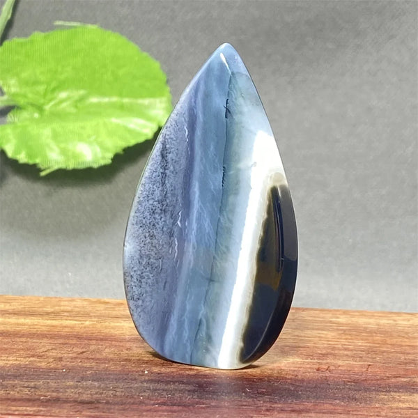Black Silk Agate Torch-ToShay.org