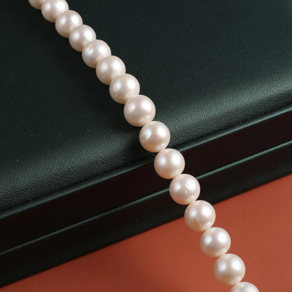 White Freshwater Pearl Beads-ToShay.org