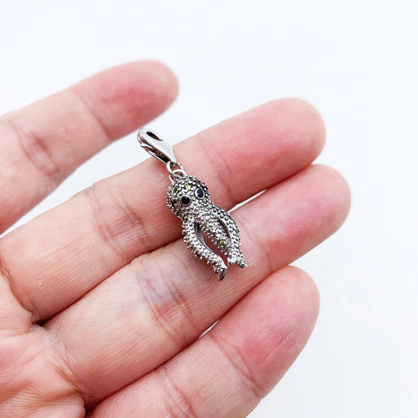 Silver Octopus Charm-ToShay.org