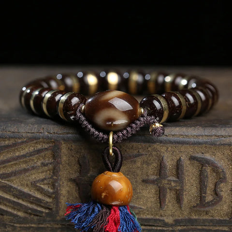 Black Gold Coconut Bracelet-ToShay.org