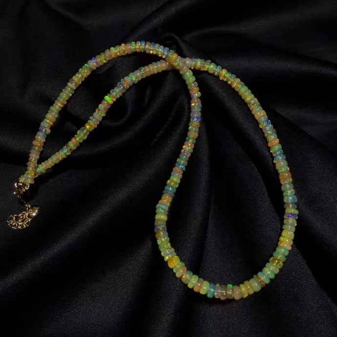 Clear Opal Abacus Beads-ToShay.org
