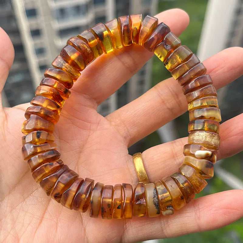 Yellow Amber Bracelet-ToShay.org