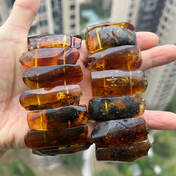Yellow Amber Bracelet-ToShay.org