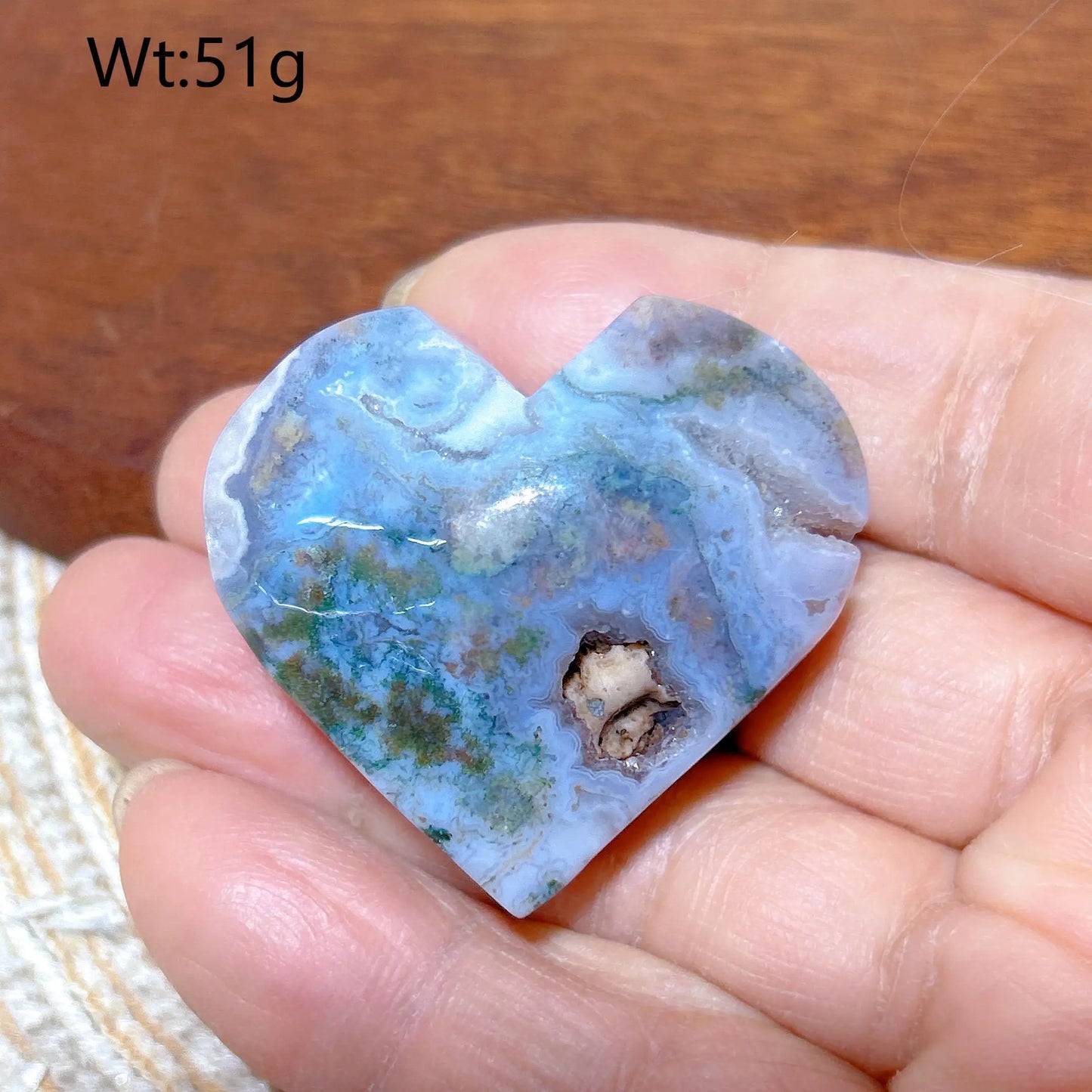 Green Moss Agate Heart-ToShay.org