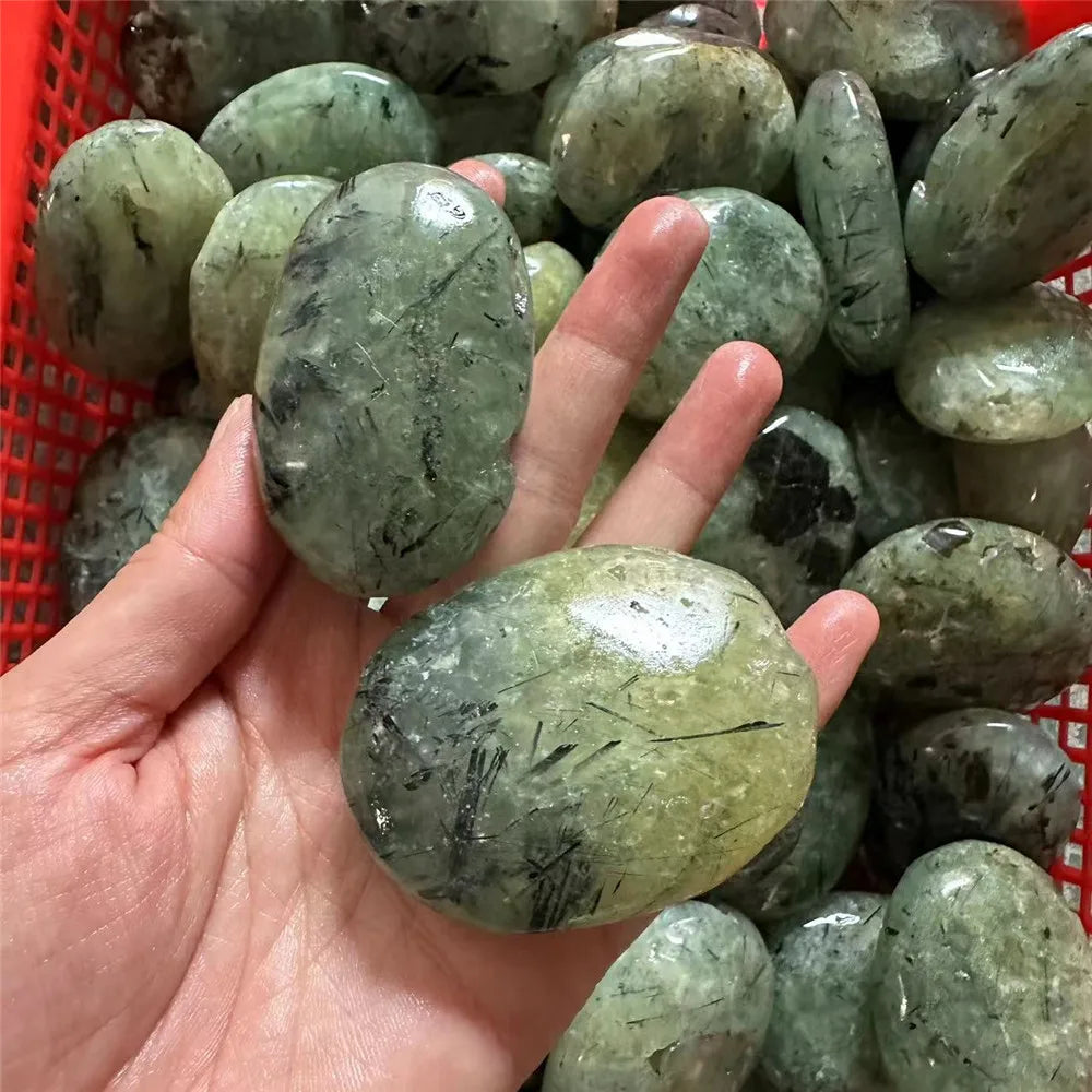 Green Prehnite Crystal-ToShay.org