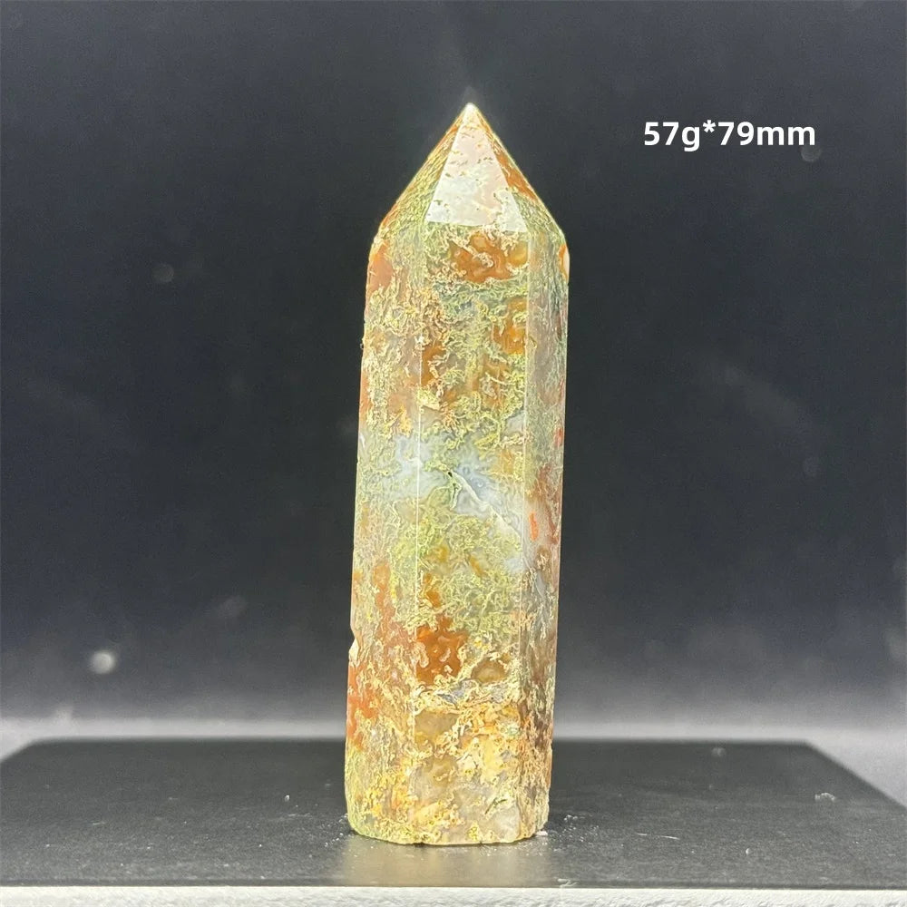 Red Moss Agate Point-ToShay.org