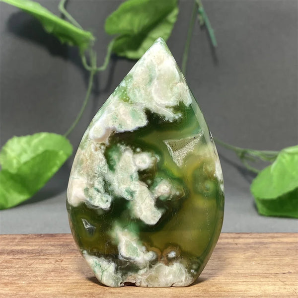 Green Cherry Blossom Agate-ToShay.org