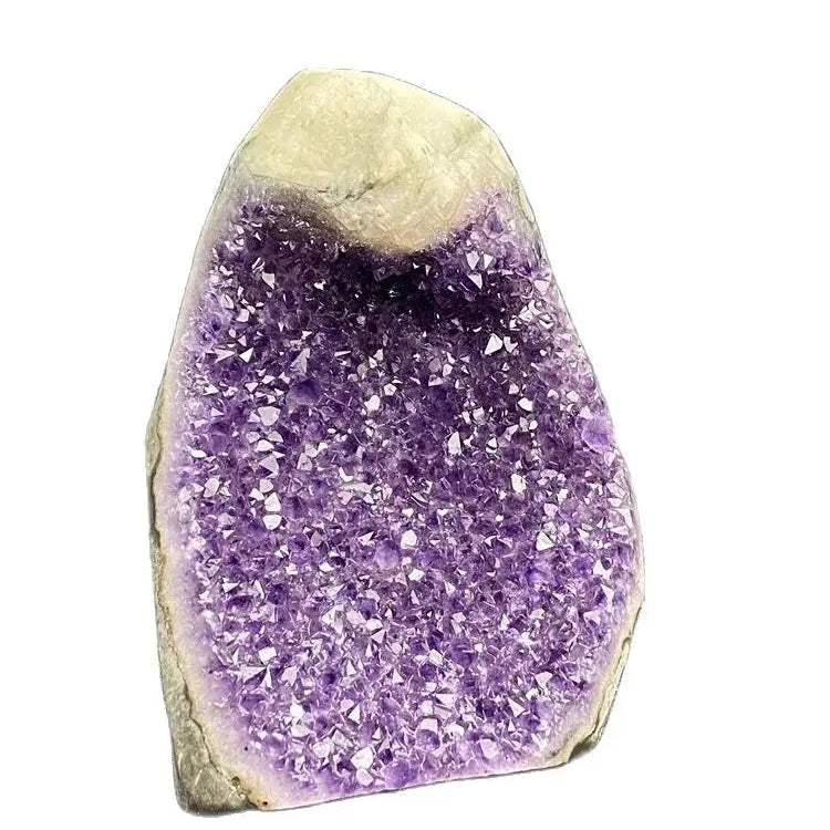 Purple Amethyst Crystal Geode-ToShay.org