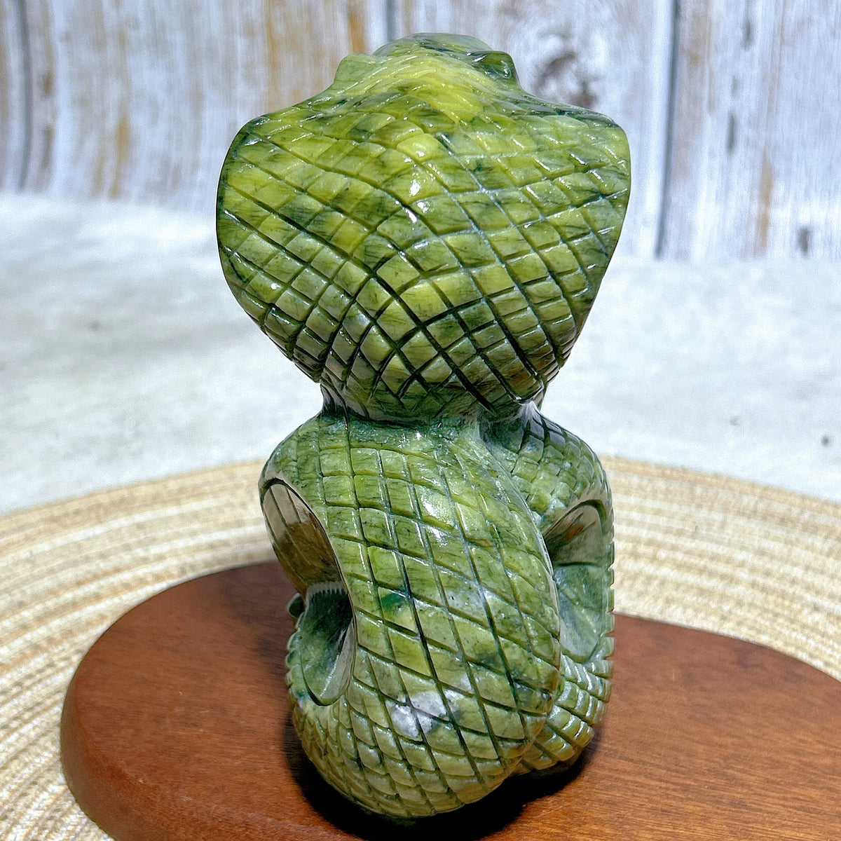 Green Jasper Cobra-ToShay.org