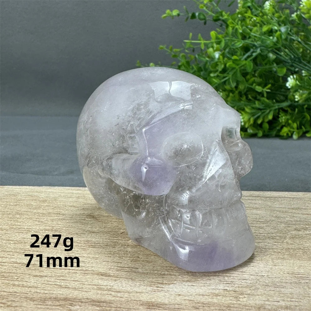 Purple Amethyst Skulls-ToShay.org