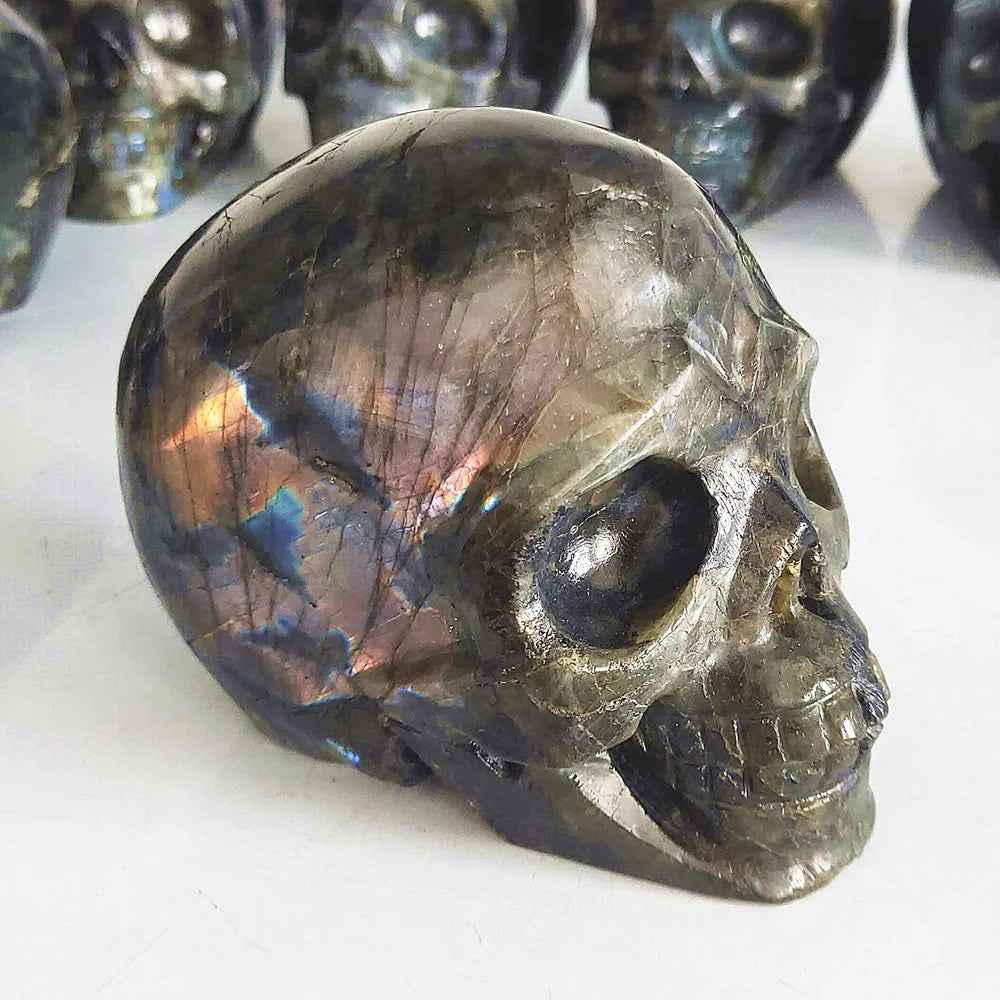Blue Labradorite Skull-ToShay.org