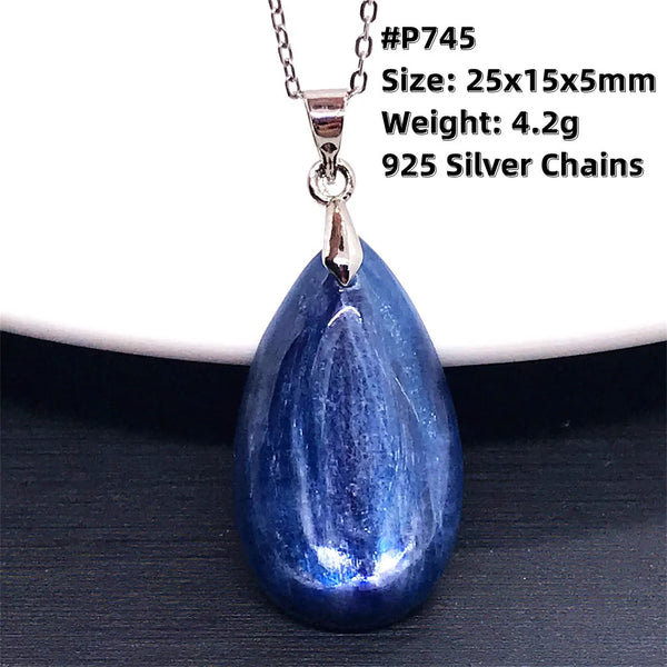 Blue Kyanite Pendant-ToShay.org