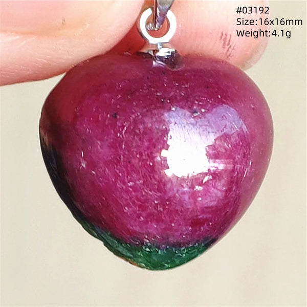 Red Ruby Zoisite Pendant-ToShay.org