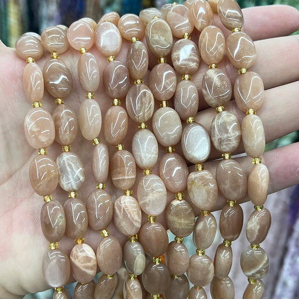 Caramel Sunstone Beads-ToShay.org