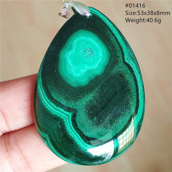 Green Malachite Pendant-ToShay.org