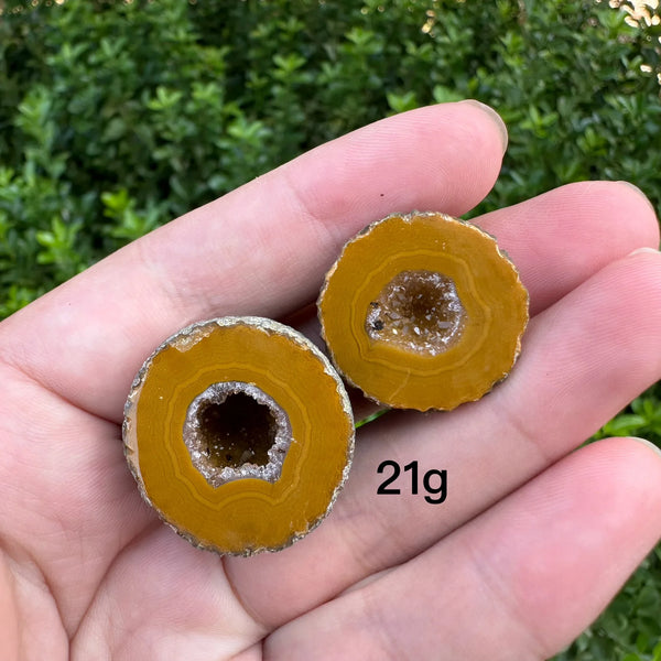 Mixed Agate Crystal Geode-ToShay.org