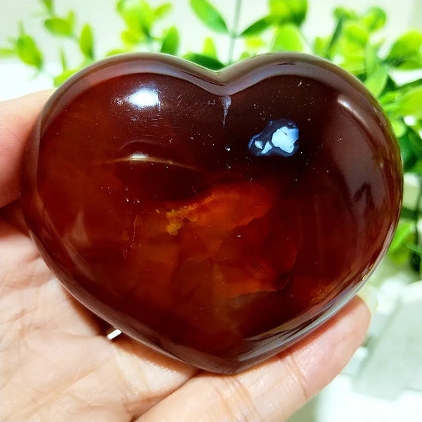 Red Agate Heart-ToShay.org