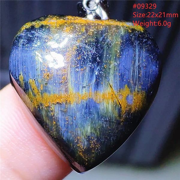 Blue Pietersite Chatoyant Pendant-ToShay.org
