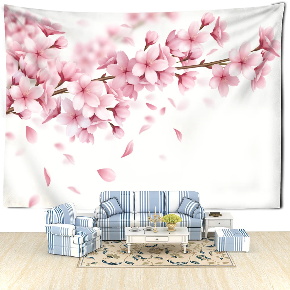 Flower Art Tapestry-ToShay.org