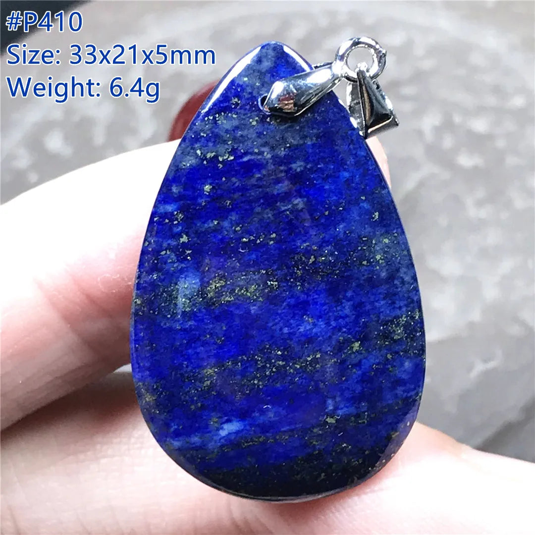 Blue Lapis Lazuli Pendant-ToShay.org