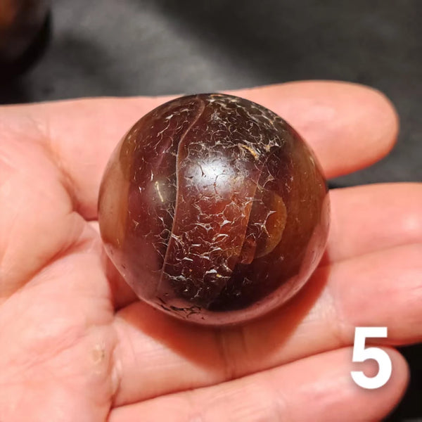 Orange Agate Bead-ToShay.org