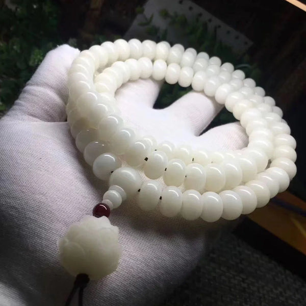 White Jade Bodhi Root-ToShay.org