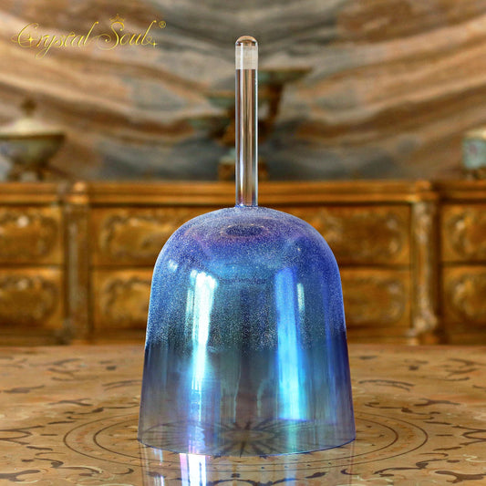 Blue Aurora Handle Bowl-ToShay.org