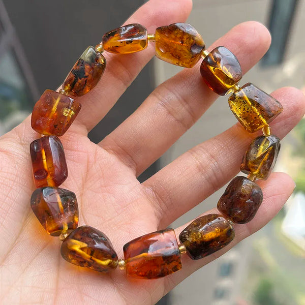 Yellow Amber Bracelet-ToShay.org