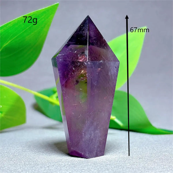 Purple Amethyst Wand Point-ToShay.org