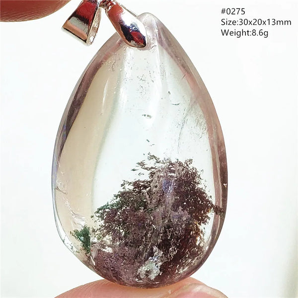 Green Phantom Quartz Pendant-ToShay.org