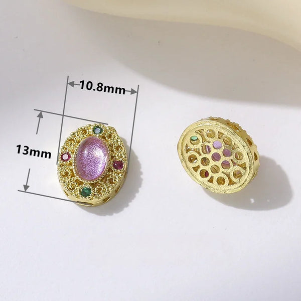 Gold Amethyst Beads-ToShay.org