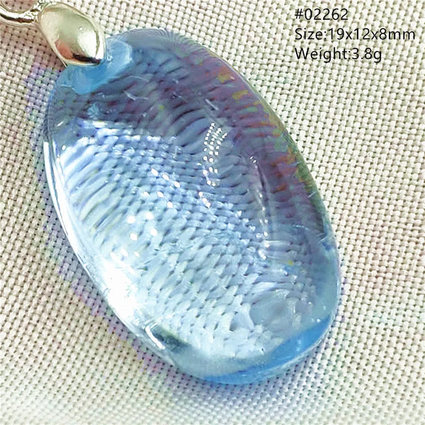 Blue Topaz Crystal Pendant-ToShay.org