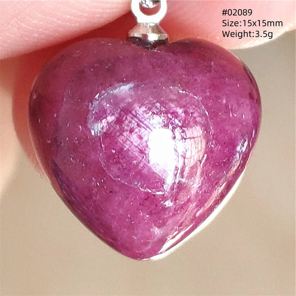 Red Ruby Zoisite Pendant-ToShay.org