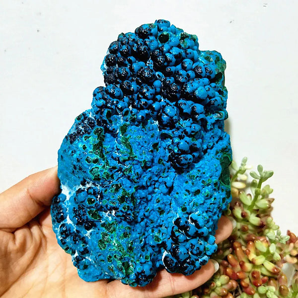 Blue Chrysocolla Crystal-ToShay.org