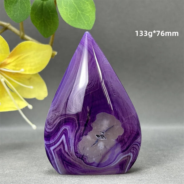 Purple Agate Torch-ToShay.org